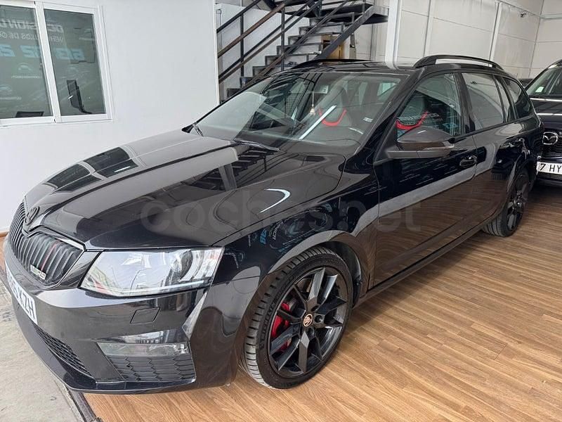 Usado Skoda Octavia RS 184 CV (135 kW) 2016 Negro Utilitario