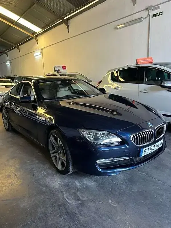 Usado BMW 640 M Sport 313 CV (230 kW) 2014 Azul Coupe