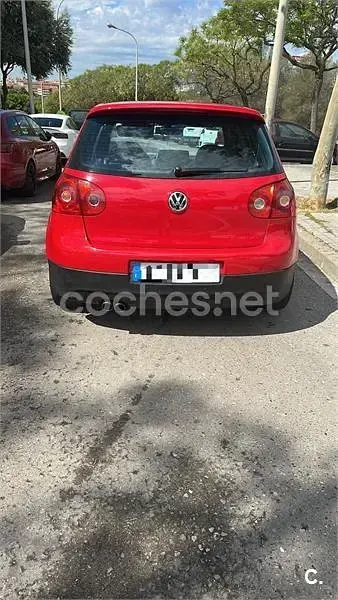 Usado VW Golf IV GTI 200 CV (147 kW) 2005 Rojo Berlina