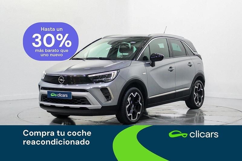 Gris / plata Usado 2022 Opel Crossland Ultimate SUV | 15.490 € (Precio justo) - Imagen 1/4