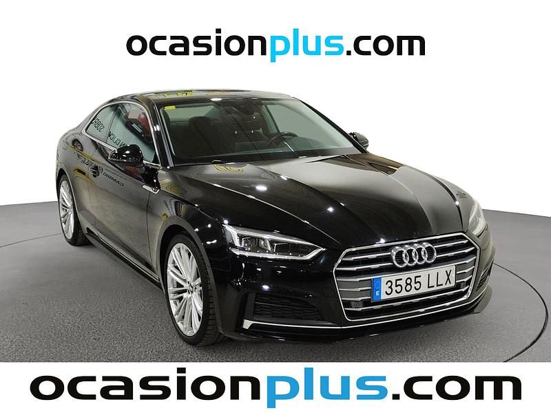Usado Audi A5 S-Line 150 CV (110 kW) 2020 Negro Coupe