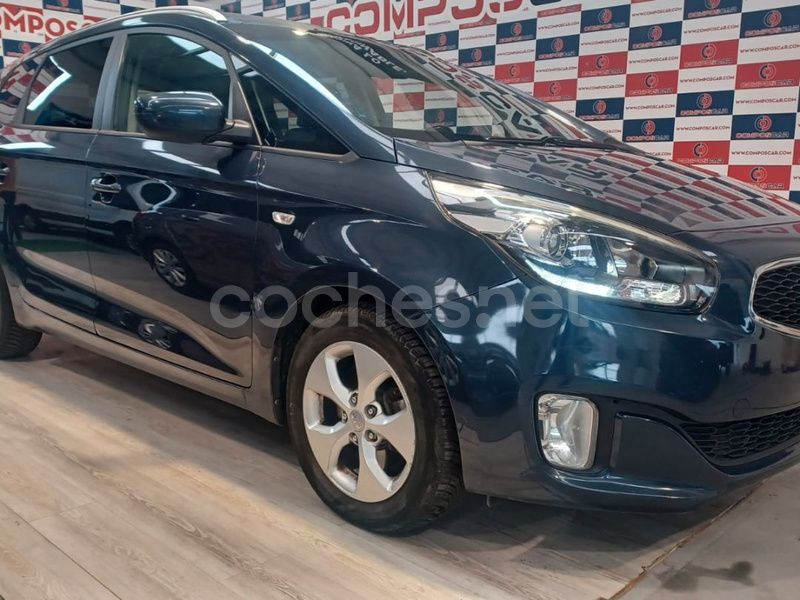 Azul Usado 2013 Kia Carens Monovolumen | 12.900 € - Imagen 1/4