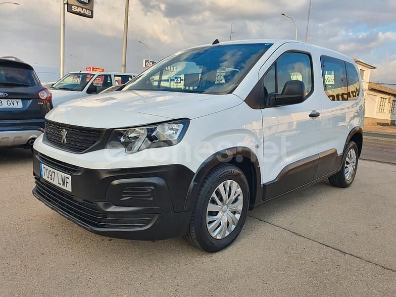 Blanco Usado 2021 Peugeot Rifter Active Monovolumen | 12.500 € (Buen precio) - Imagen 1/4
