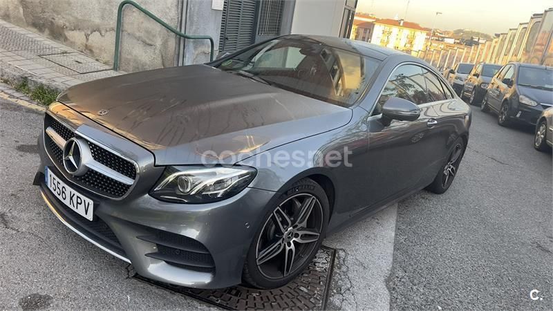 Gris / plata Usado 2018 Mercedes E220 Coupe | 25.300 € (Super precio) - Imagen 1/4