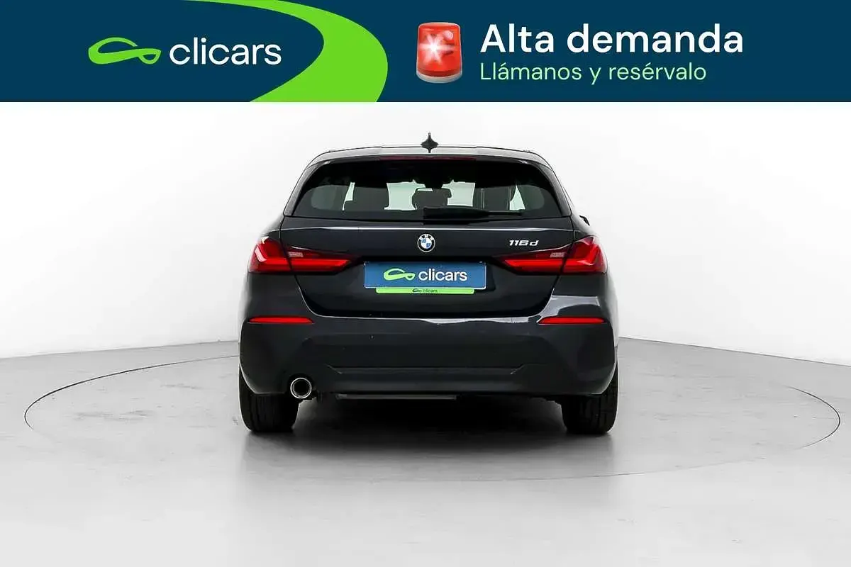 Usado BMW 116 116 CV (85 kW) 2022 Gris Utilitario