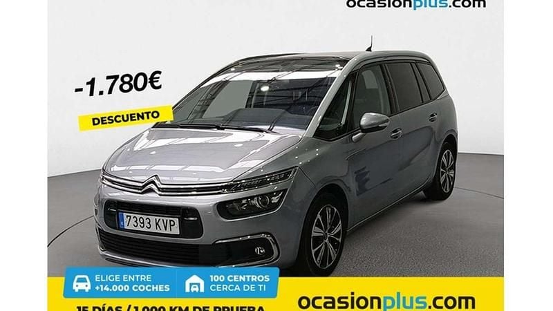 Gris Usado 2019 Citroën C4 SpaceTourer Shine Monovolumen | 17.628 € (Precio justo) - Imagen 1/4