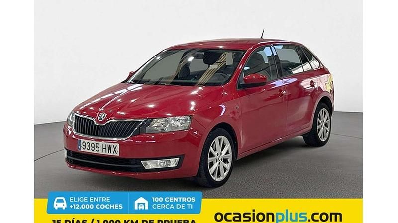 Rojo Usado 2014 Skoda Rapid Ambition Utilitario | 10.800 € (Precio justo) - Imagen 1/4