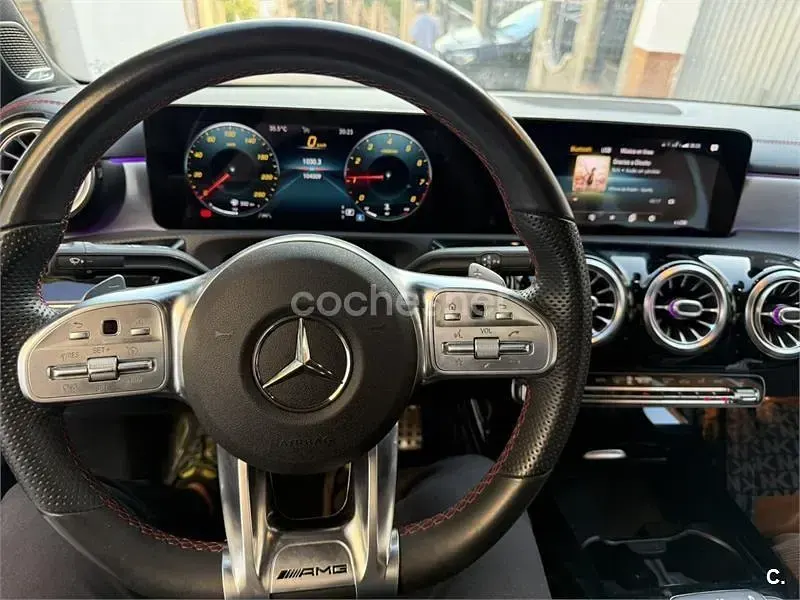 Usado Mercedes CLA250 224 CV (164 kW) 2020 Gris / plata Coupe