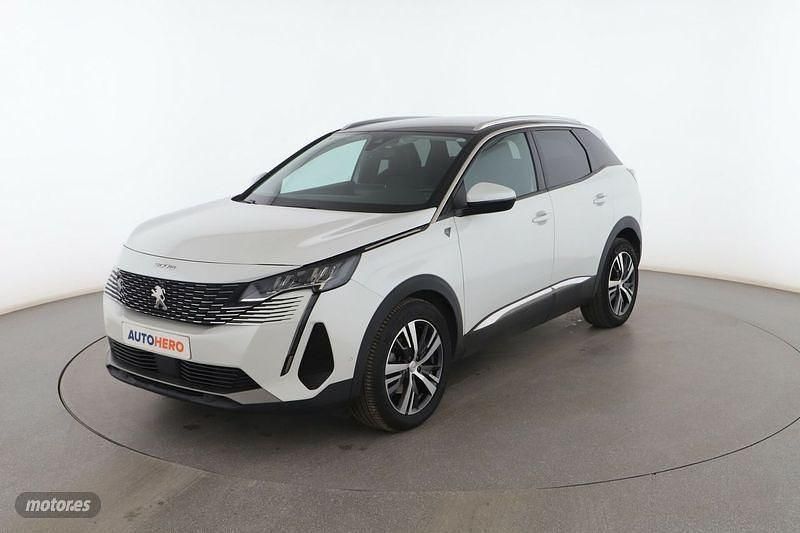 Blanco Usado 2021 Peugeot 3008 SUV | 18.899 € (Precio justo) - Imagen 1/3