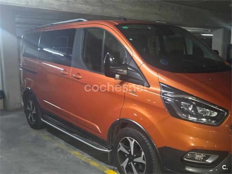 Naranja Usado 2021 Ford Tourneo Custom Active Monovolumen | 33.000 € (Precio justo) - Imagen 1/4