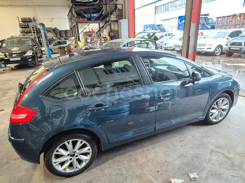 Usado Citroën C4 Exclusive 110 CV (80 kW) 2009 Azul Berlina