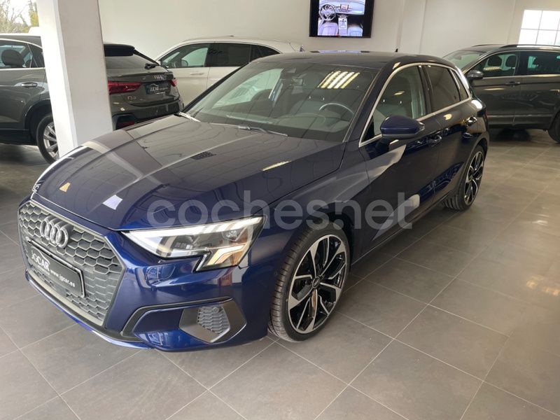 Azul Usado 2020 Audi A3 Sportback Business Utilitario | 24.990 € (Caro) - Imagen 1/4