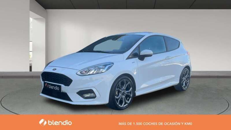 Blanco Usado 2018 Ford Fiesta ST-Line Utilitario | 10.900 € (Precio justo) - Imagen 1/4