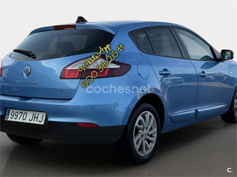 Usado Renault Mégane Intens 115 CV (84 kW) 2015 Azul Berlina