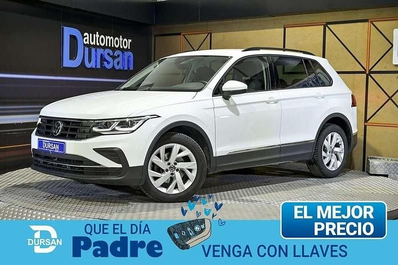 Usado VW Tiguan Life 122 CV (89 kW) 2021 Blanco SUV