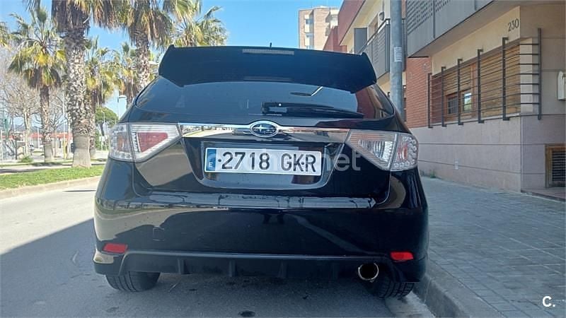 Usado Subaru Impreza Sport 150 CV (110 kW) 2009 Negro Berlina