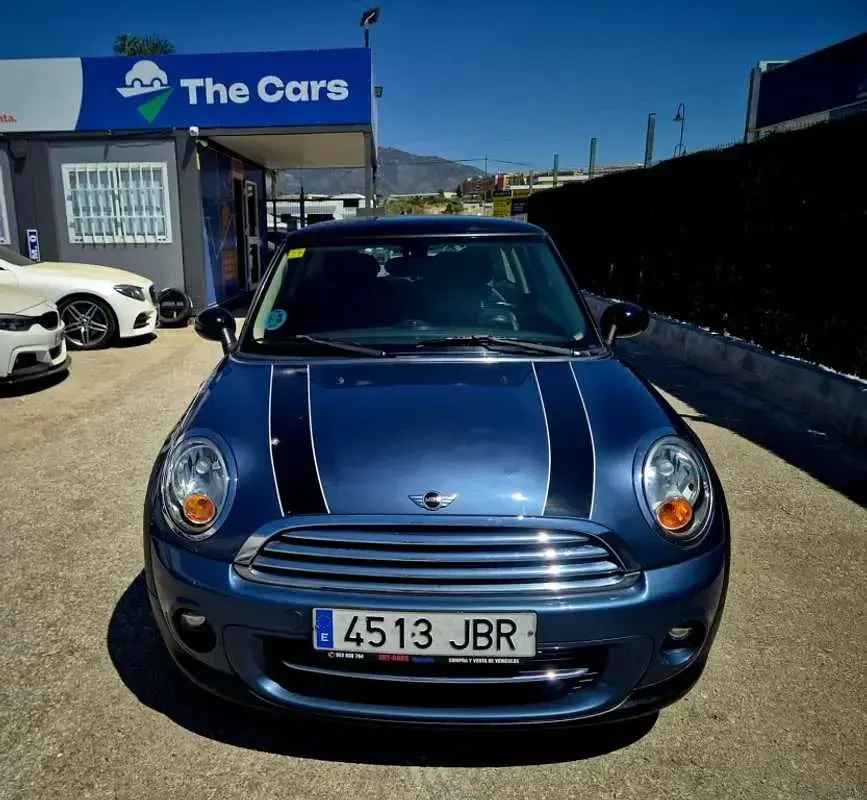 Usado Mini Cooper 122 CV (89 kW) 2011 Azul Utilitario