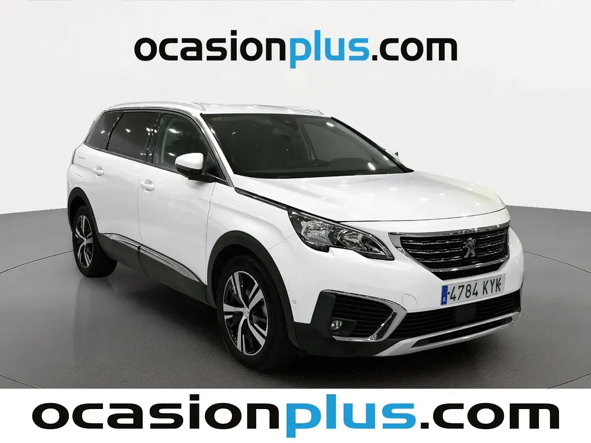 Käytetty Peugeot 5008 Allure 131 HP (96 kW) 2019 Valkoinen Katumaasturi