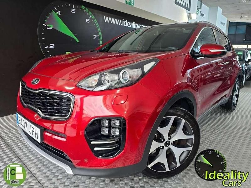 Burdeos Usado 2016 Kia Sportage GT-Line SUV | 17.480 € (Un poco caro) - Imagen 1/4