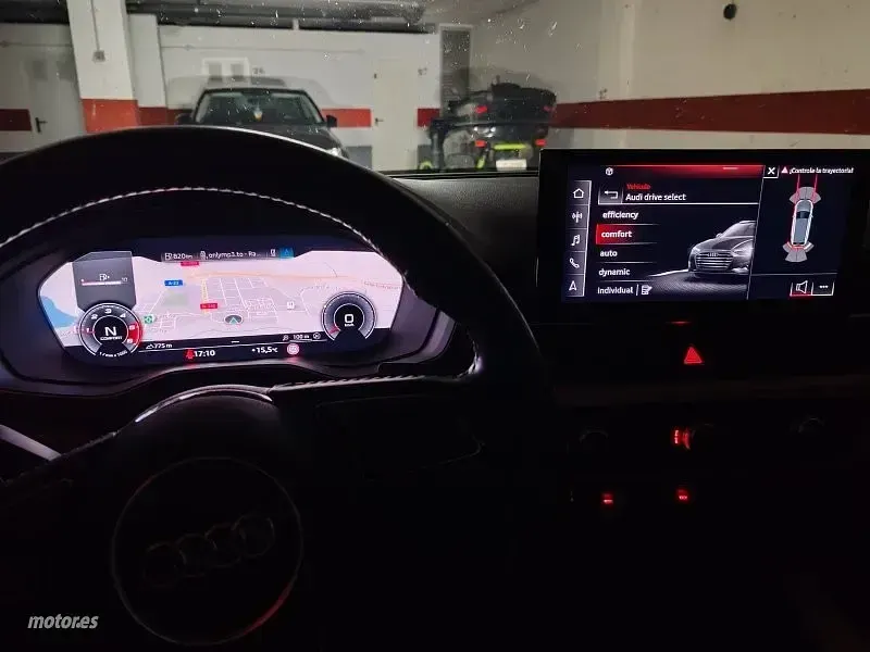 Usado Audi A4 190 CV (139 kW) 2020 Negro Familiar