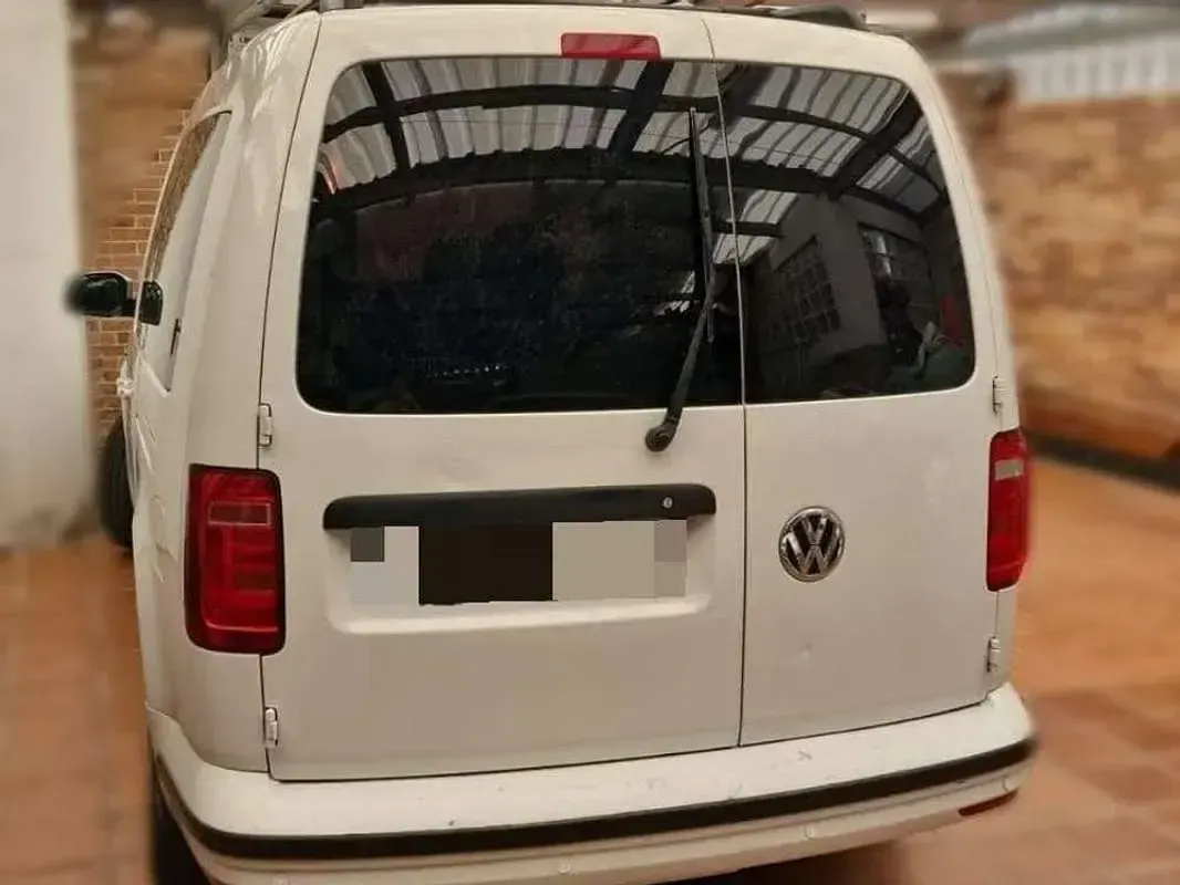 Usado VW Caddy 150 CV (110 kW) 2017 Blanco Monovolumen