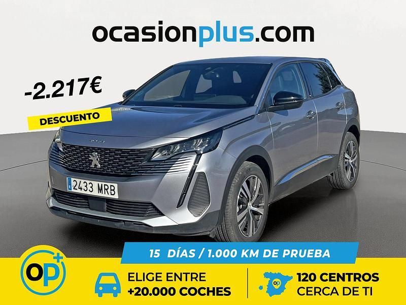 Gris Usado 2024 Peugeot 3008 Allure SUV | 18.450 € (Buen precio) - Imagen 1/4