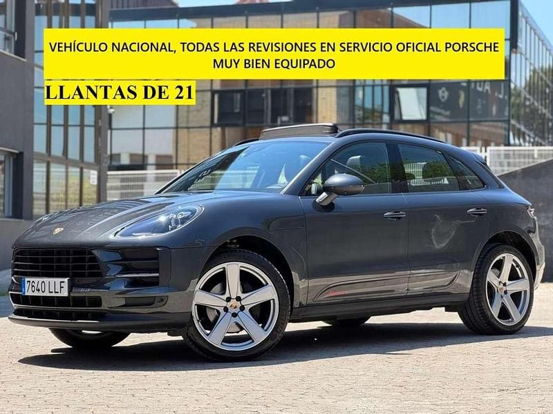 Gris / plata Usado 2021 Porsche Macan SUV | 53.995 € (Super precio) - Imagen 1/4
