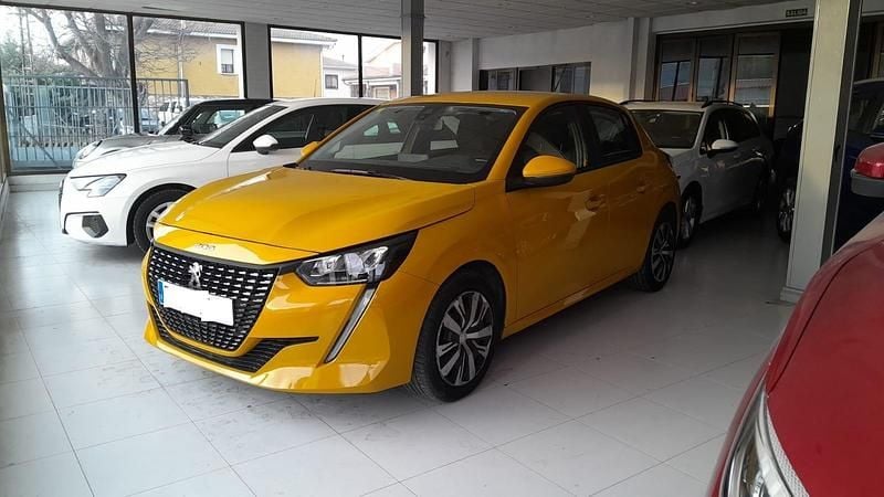 Amarillo Usado 2020 Peugeot 208 Utilitario | 8760 € (Buen precio) - Imagen 1/4