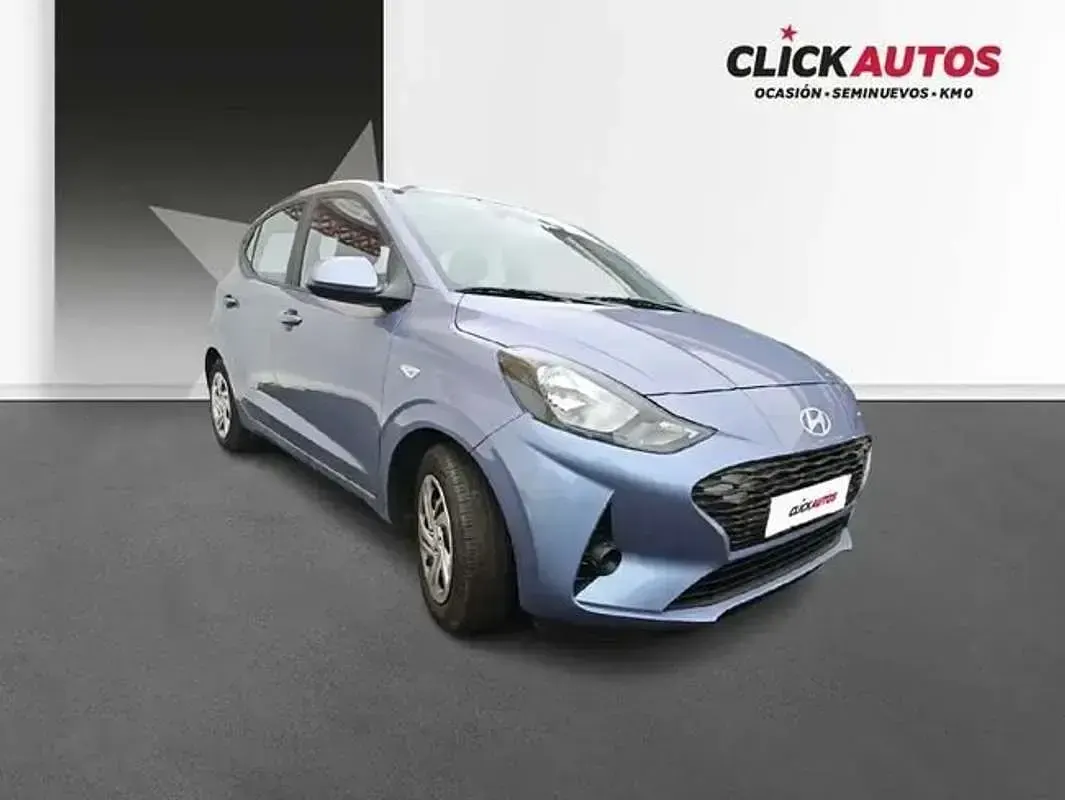 Usado Hyundai i10 79 CV (58 kW) 2026 Azul Utilitario