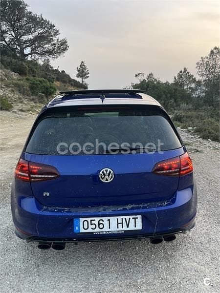 Usado VW Golf VII R 300 CV (220 kW) 2015 Azul Berlina