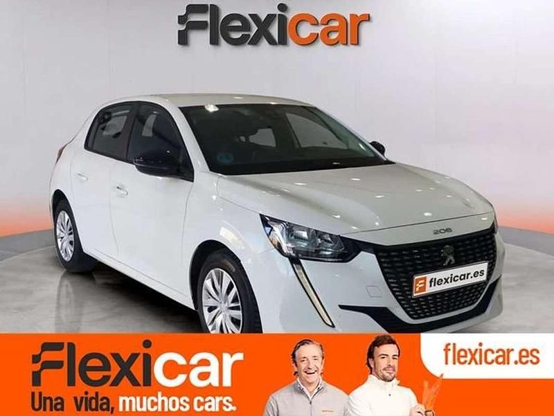 Blanco Usado 2022 Peugeot 208 Active Utilitario | 10.990 € (Buen precio) - Imagen 1/4