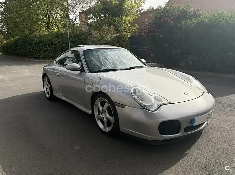 Usado Porsche 911 Carrera 4S 320 CV (235 kW) 2003 Gris / plata Coupe