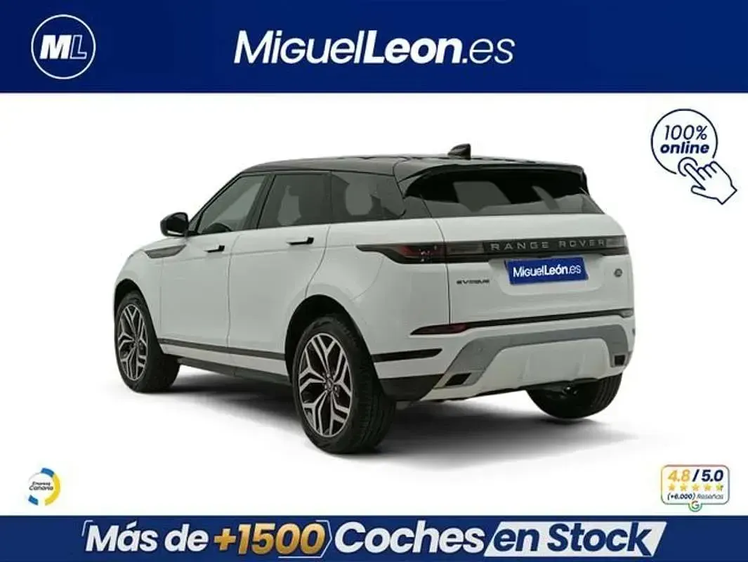 Usado Land Rover Range Rover evoque HSE Dynamic 204 CV (150 kW) 2021 Blanco SUV
