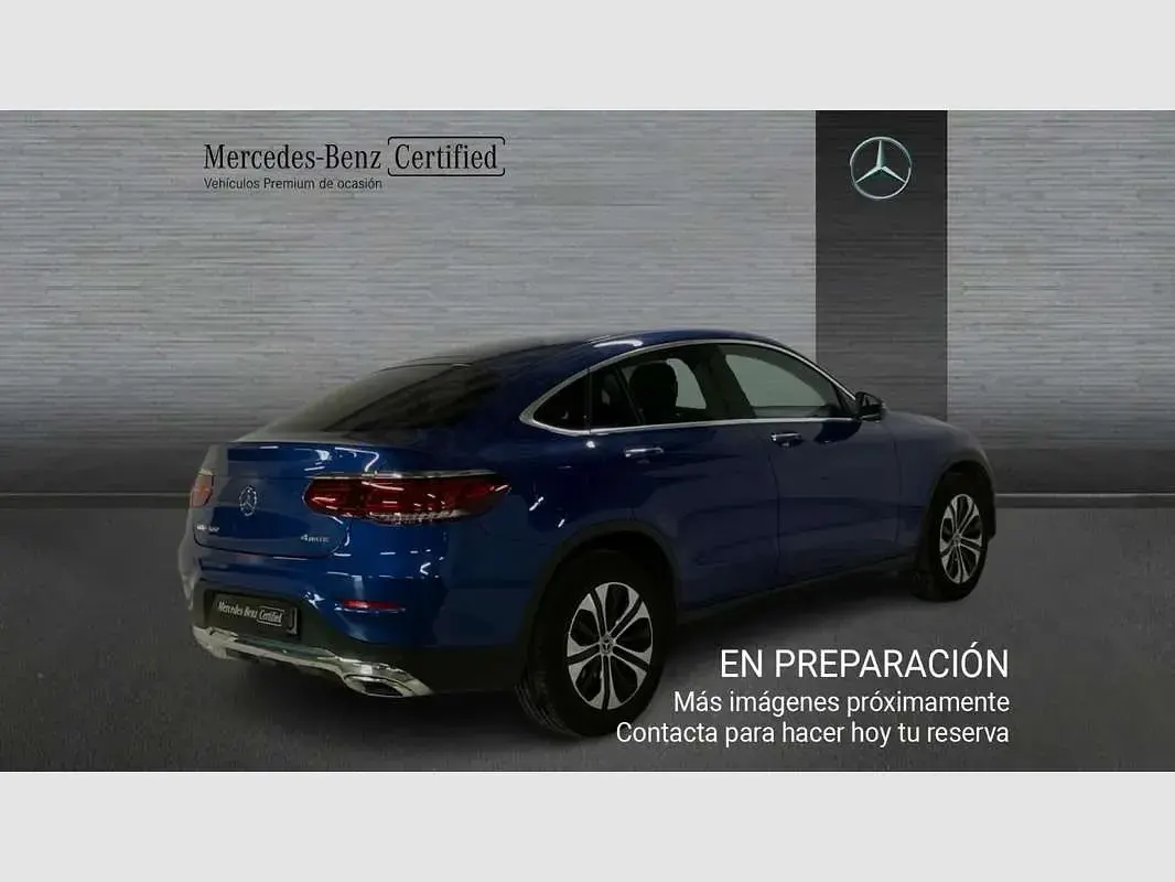 Usado Mercedes GLC300 258 CV (189 kW) 2022 Azul Coupe