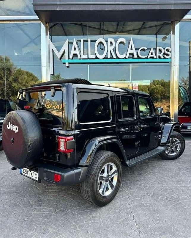 Usado Jeep Wrangler Sahara 200 CV (147 kW) 2019 Negro SUV