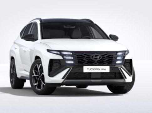 Usado Hyundai Tucson N Line 252 CV (185 kW) 2024 Blanco SUV