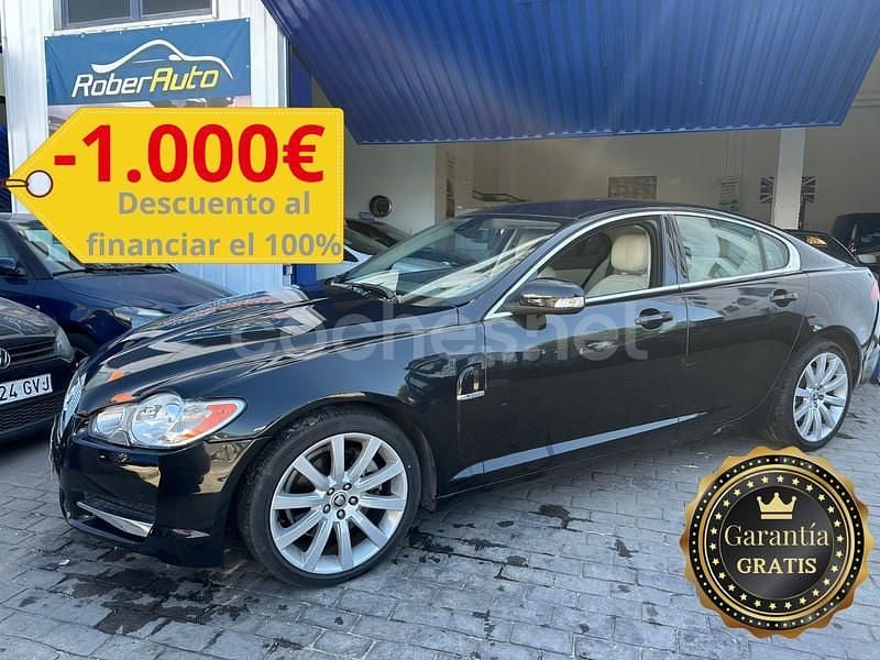 Negro Usado 2008 Jaguar XF Premium Luxury Berlina | 11.999 € - Imagen 1/4