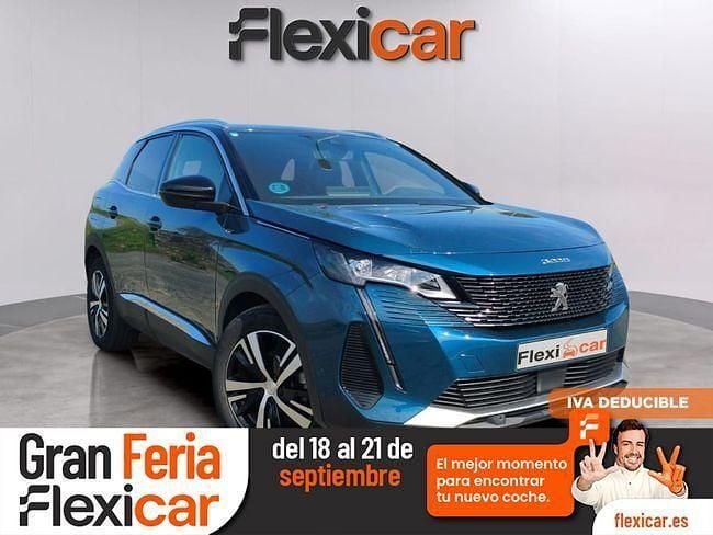 Azul Usado 2021 Peugeot 3008 Active SUV | 21.990 € (Precio justo) - Imagen 1/4