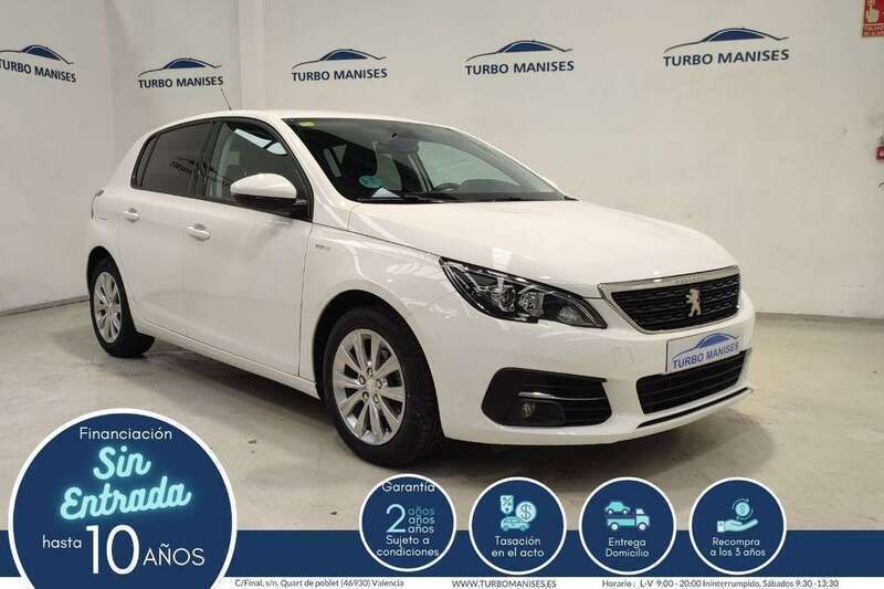 Blanco Usado 2020 Peugeot 308 Style Utilitario | 11.990 € (Buen precio) - Imagen 1/4
