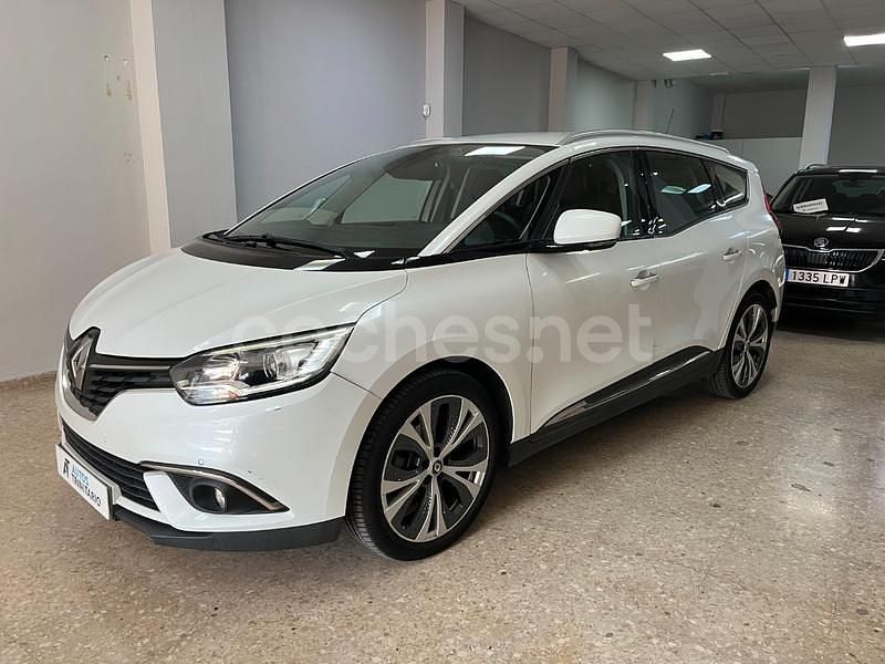 Blanco Usado 2018 Renault Grand Scénic IV Zen Monovolumen | 15.900 € (Buen precio) - Imagen 1/4