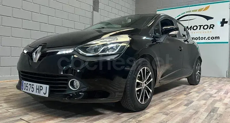 Usado Renault Clio IV Expression 90 CV (66 kW) 2013 Negro Berlina