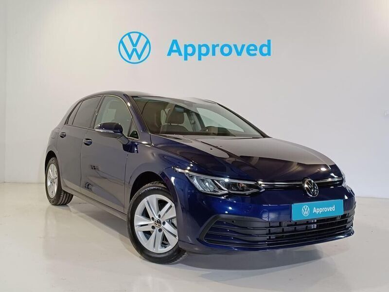 Azul Usado 2022 VW Golf VIII Life | 23.250 € (Precio justo) - Imagen 1/4