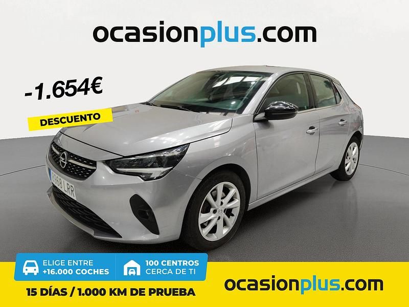 Gris / plata Usado 2021 Opel Corsa Elegance Berlina | 11.600 € (Precio justo) - Imagen 1/4