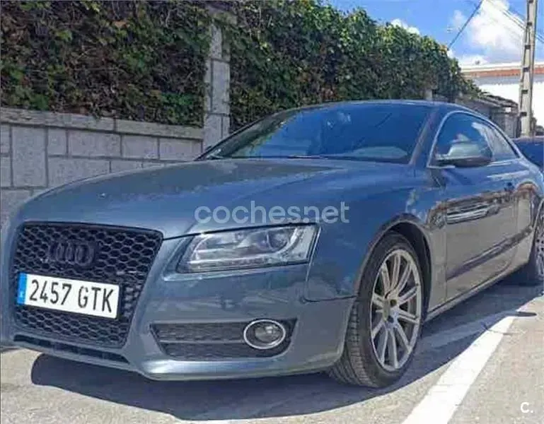 Usado Audi A5 S-Line 190 CV (139 kW) 2010 Gris / plata Coupe