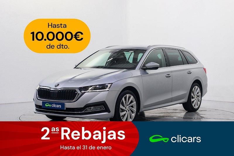 Gris / plata Usado 2022 Skoda Octavia Style Familiar | 20.790 € (Precio justo) - Imagen 1/4