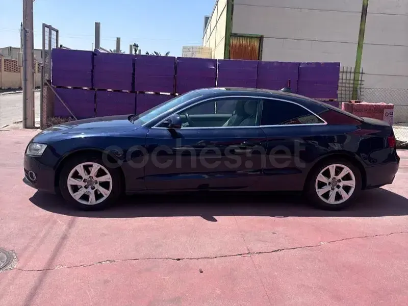 Usado Audi A5 190 CV (139 kW) 2008 Azul Coupe
