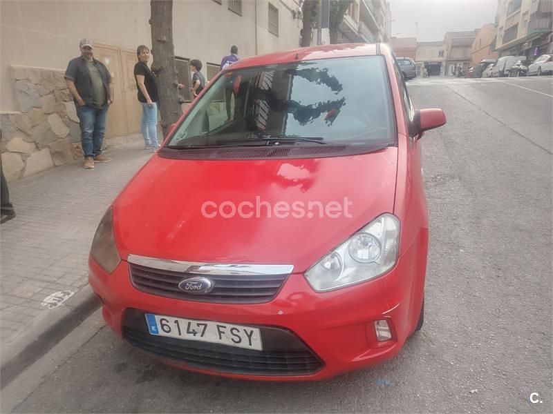 Usado Ford C-MAX Ghia 115 CV (84 kW) 2007 Rojo Monovolumen