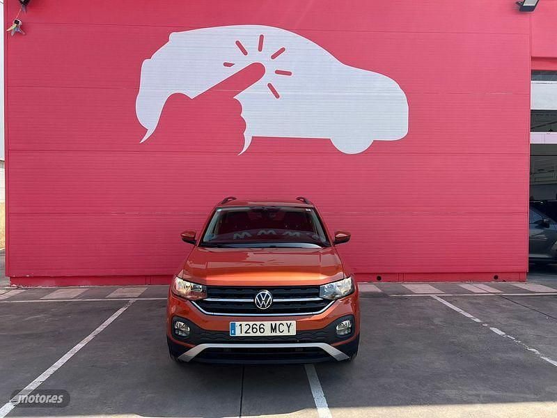 Usado VW T-Cross Advance 110 CV (80 kW) 2022 Naranja SUV
