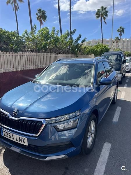 Azul Usado 2021 Skoda Kamiq Ambition SUV | 14.695 € (Precio justo) - Imagen 1/4