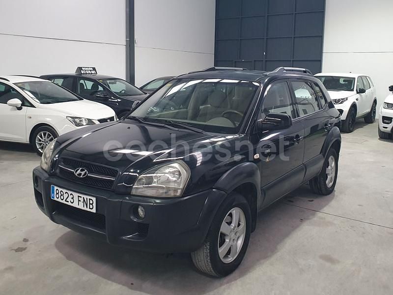 Negro Usado 2007 Hyundai Tucson Style SUV | 7499 € (Precio justo) - Imagen 1/4